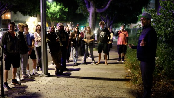 This Squatting Comedy Show Happens in Shuttered Venue Parking Lots In Honor of Meltdown Comics