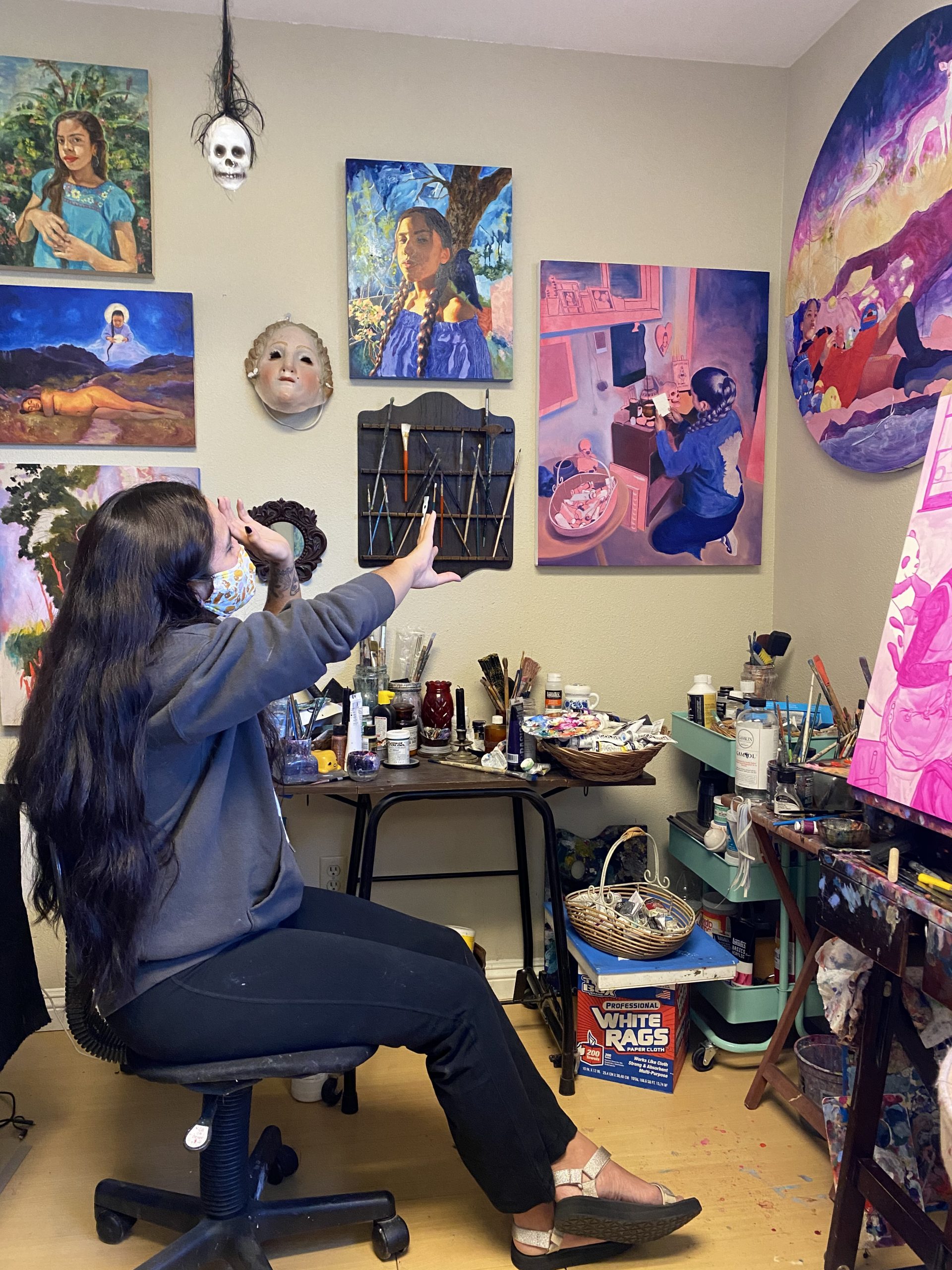 Her Culture on Canvas: Simi Artist creates paintings for Netflix’s Gentefied